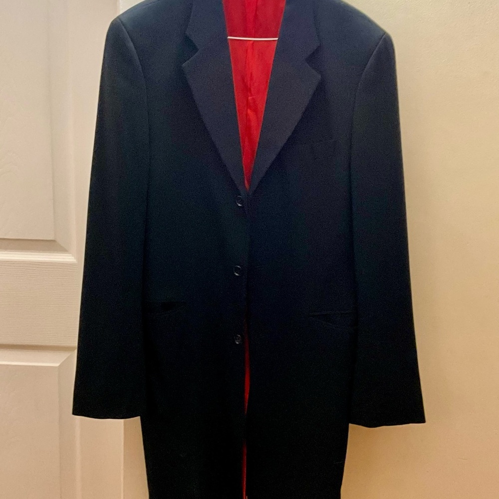 Conwell Black long formal jacket